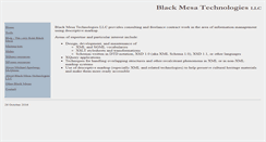 Desktop Screenshot of blackmesatech.com