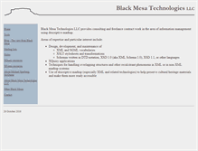 Tablet Screenshot of blackmesatech.com